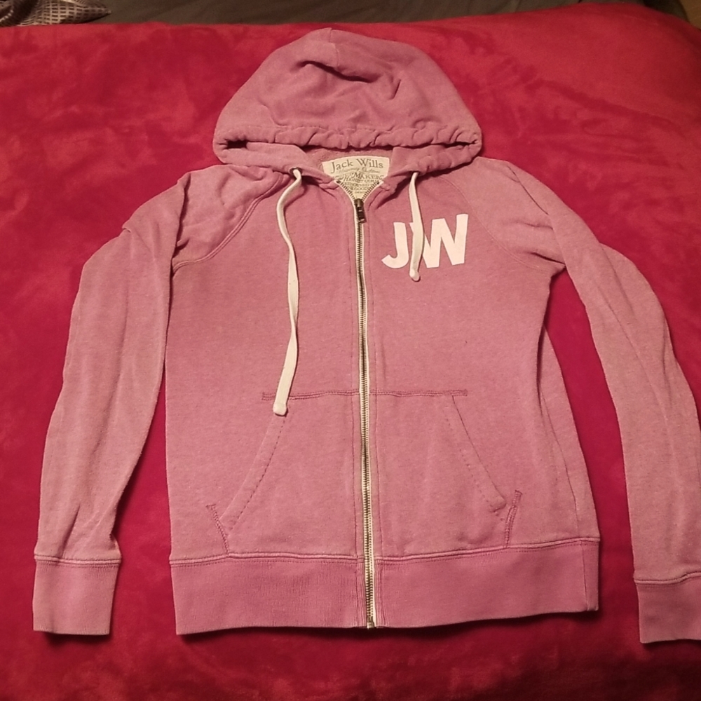 JACK WILLS/ FULL ZIPPER HODDIE /SIZE 6 /GREAT PRE LOVED CONDITION